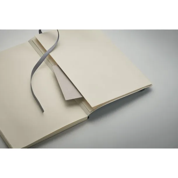 BRETA A5 recycled notebook Stone Grey