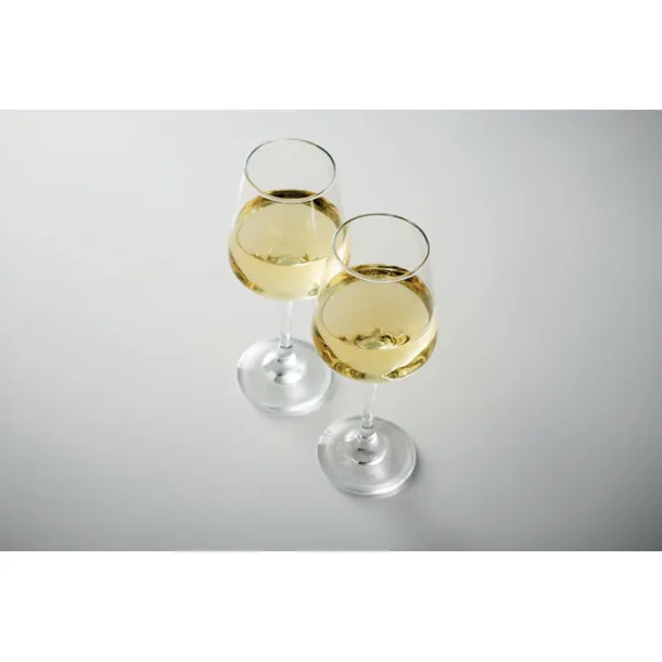 CHEERS Set of 2 wine glasses Transparent
