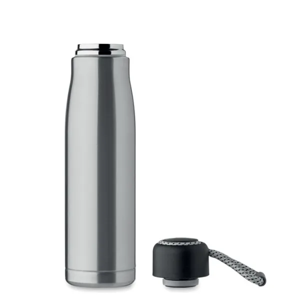 CORDLE Double wall bottle 500 ml Matt Silver