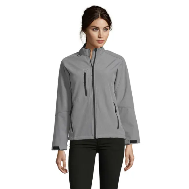 ROXY ženska softshell jakna - 340g Siva
