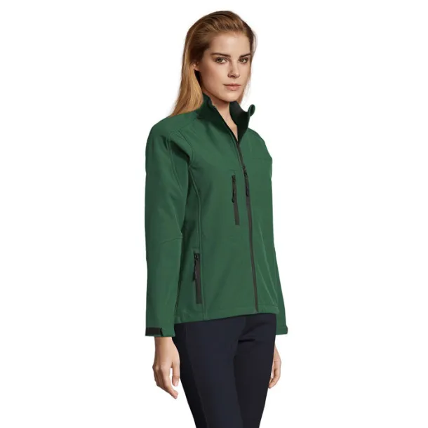 ROXY ženska softshell jakna - 340g Zelena