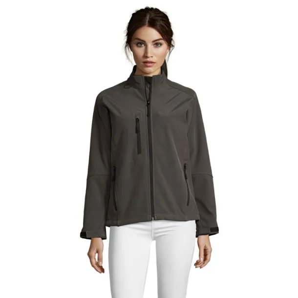 ROXY ženska softshell jakna - 340g charcoal grey
