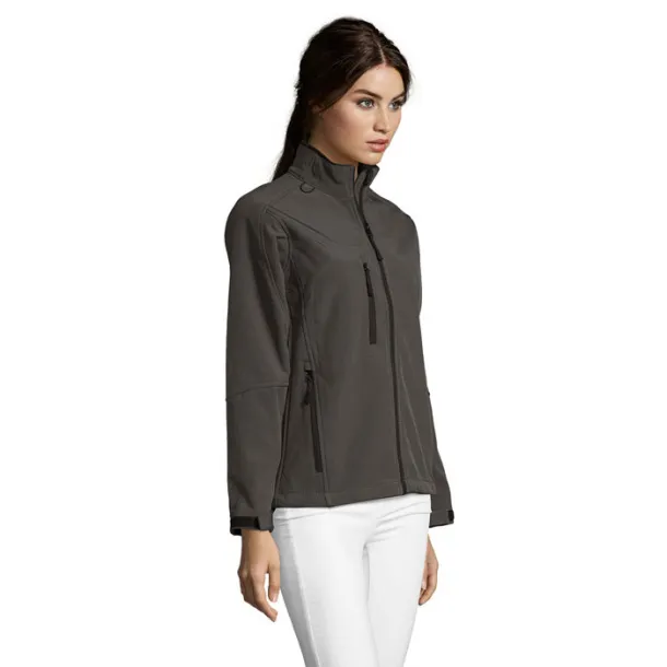 ROXY ženska softshell jakna - 340g charcoal grey