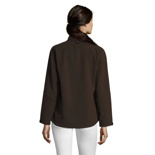 ROXY ženska softshell jakna - 340g Dark Chocolate