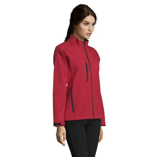 ROXY ženska softshell jakna - 340g pepper red