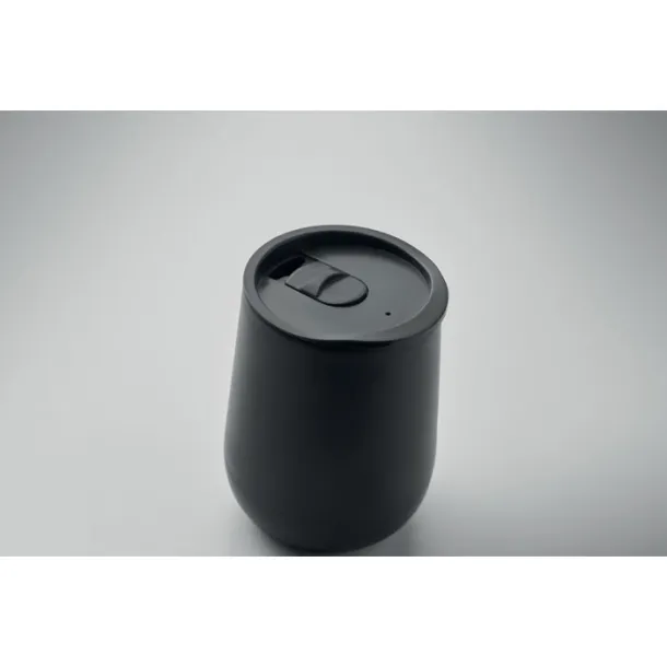GO PP Šalica s dvostrukom stjenkom 300 ml Crna