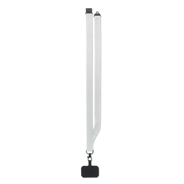 AMESTE Phone holder lanyard White