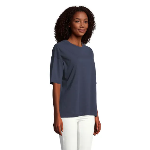 BOXY WOMEN WOMEN OVERSIZE T-SHIRT French navy