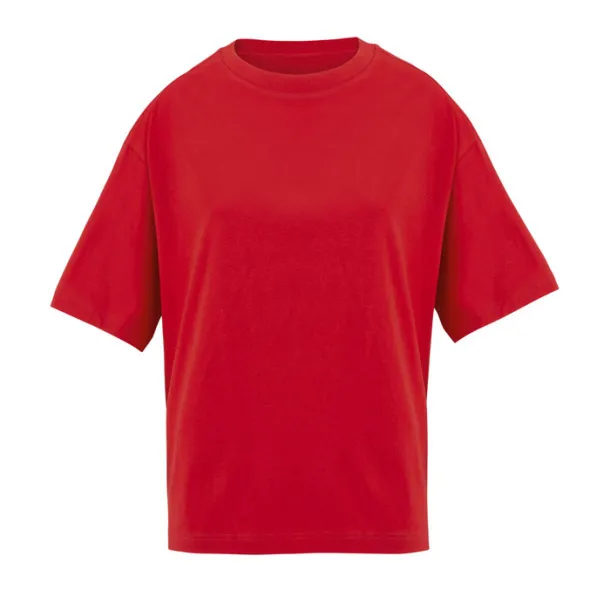 BOXY WOMEN WOMEN OVERSIZE T-SHIRT Bright red