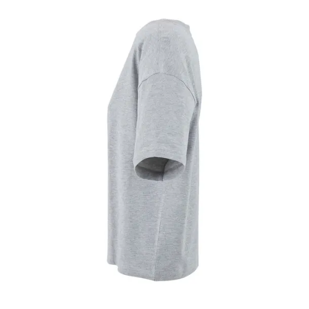BOXY WOMEN WOMEN OVERSIZE T-SHIRT Light Grey Melange