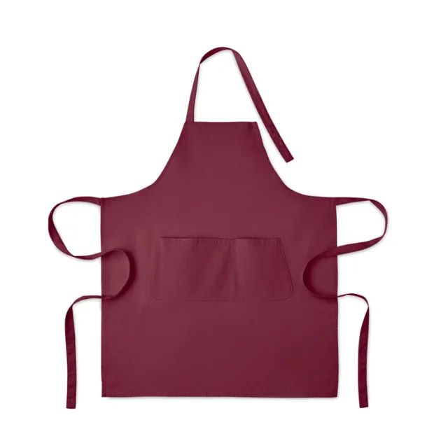 GAMMA Pregača od organskog pamuka 240 gr/m² Bordo