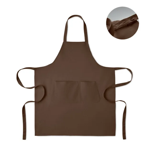 GAMMA Pregača od organskog pamuka 240 gr/m² Chocolate