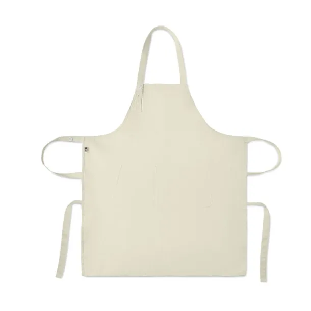 GAMMA Organic cotton apron 240 gr/m² Off White