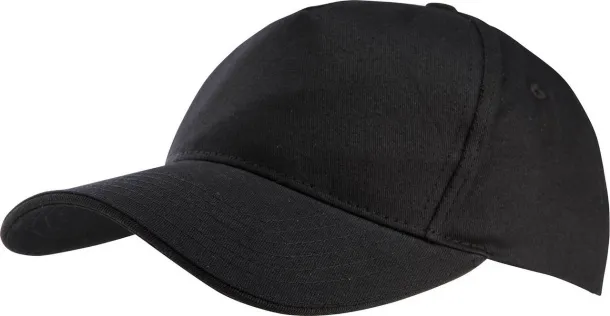  SANDWICH PEAK CAP - 5 PANELS - K-UP Black