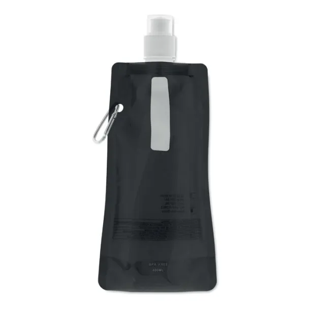 GATES složiva boca za vodu, 480 ml Crna