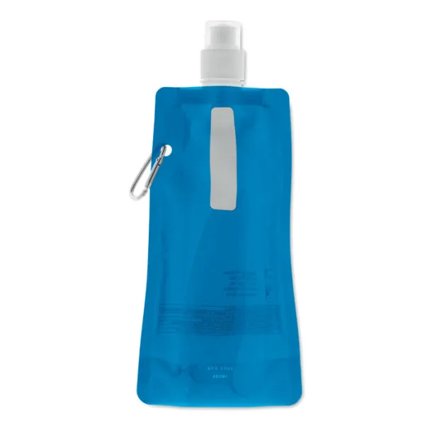 GATES složiva boca za vodu, 480 ml Transparent Blue