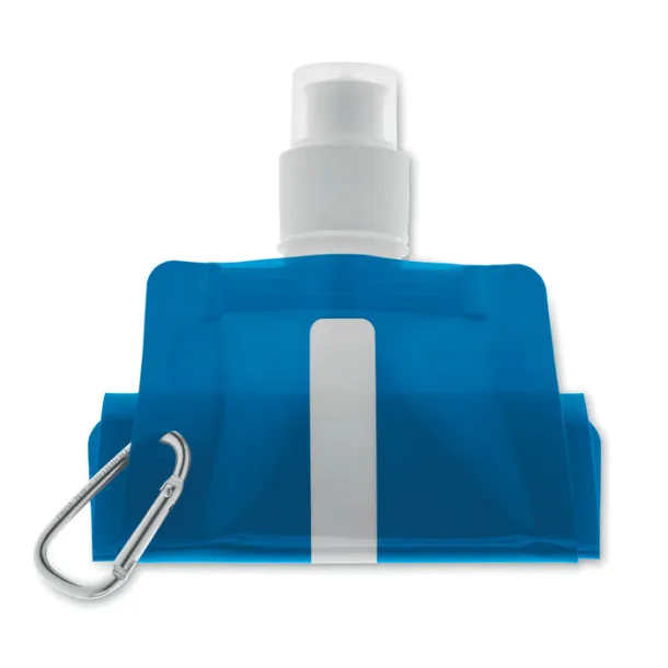 GATES Foldable water bottle Transparent Blue