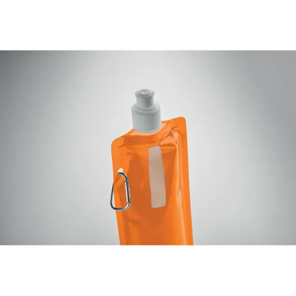 GATES Foldable water bottle Transparent Orange
