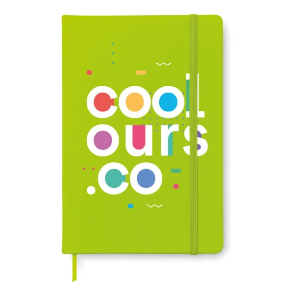 NOTELUX A6 notebook lined Lime