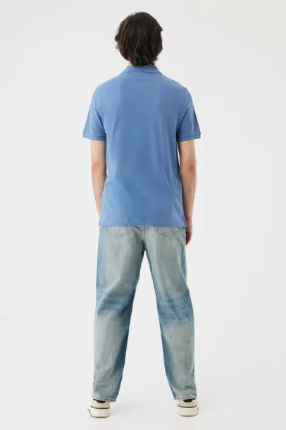  Iqoniq Yosemite recycled cotton pique polo - iqoniq Moon blue