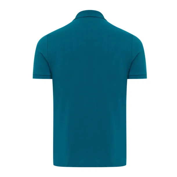  Iqoniq Yosemite unisex polo kratka majica od recikliranog pique pamuka, 220 g/m² - iqoniq dark teal