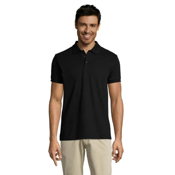 PRIME MEN PRIME MEN Muška Polo majica - 200 g/m Crna