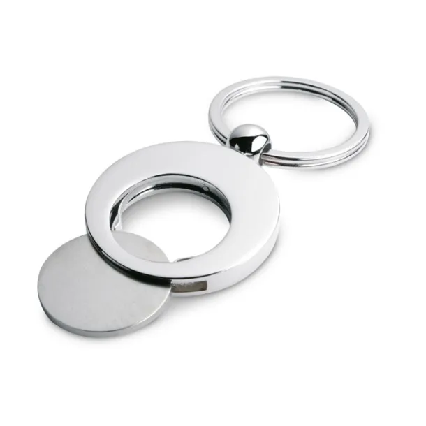 EURING metalni privjesak sa žetonom Shiny Silver