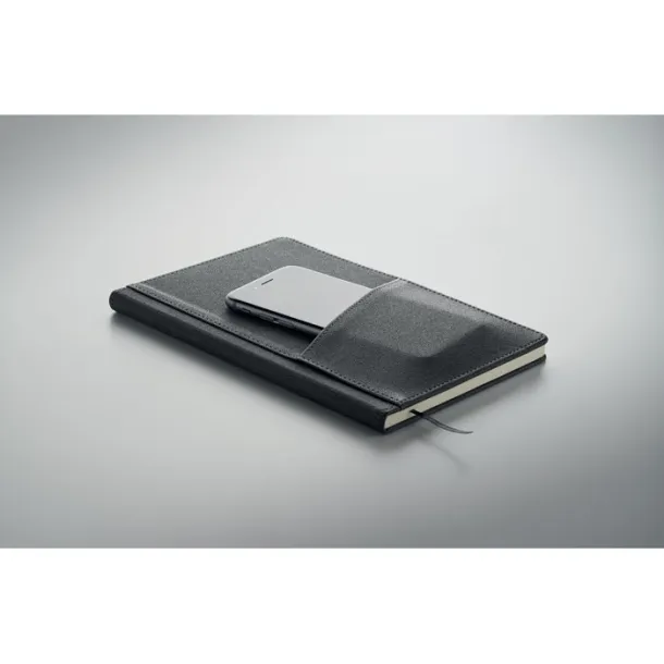 CINCO PU notes s prednjim dežpom, A5 Stone Grey