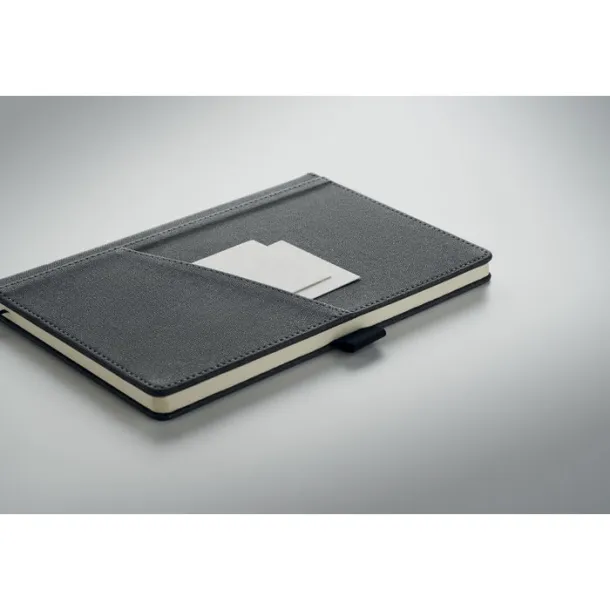 CINCO PU notes s prednjim dežpom, A5 Stone Grey