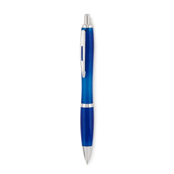 RIO RPET Ball pen in RPET Transparent Blue