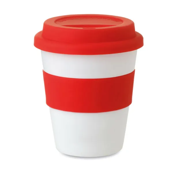 ASTORIA plastična putna čaša, 350 ml Crvena