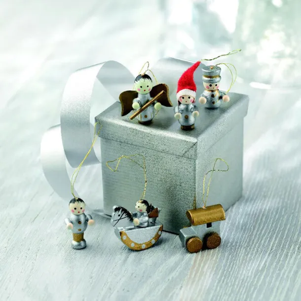 HELSINBORG Set of 6 Xmas decoration Multicolour