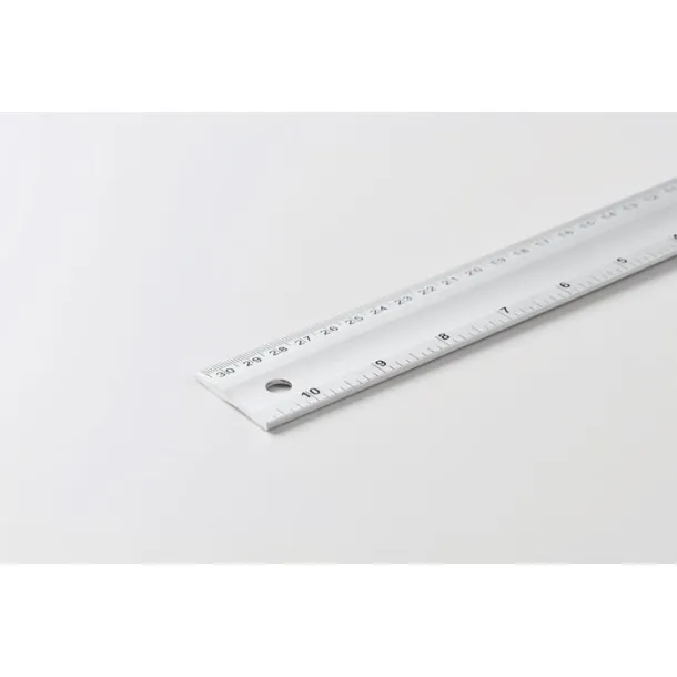 MEJURE Aluminium level ruler 30 cm Silver