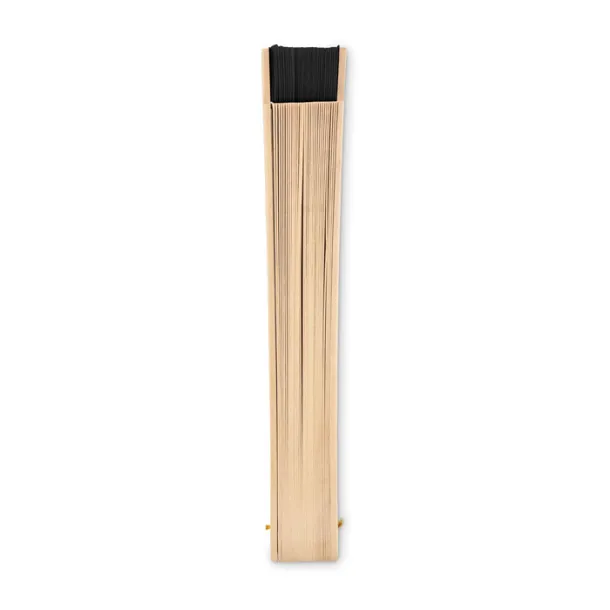 WOODFAN drvena lepeza Crna