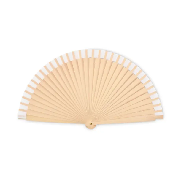 WOODFAN drvena lepeza Bijela