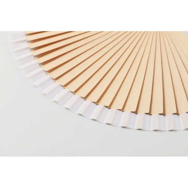 WOODFAN Wooden hand fan White