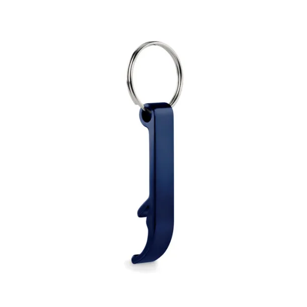 OVIKEY Recycled aluminium key ring French navy