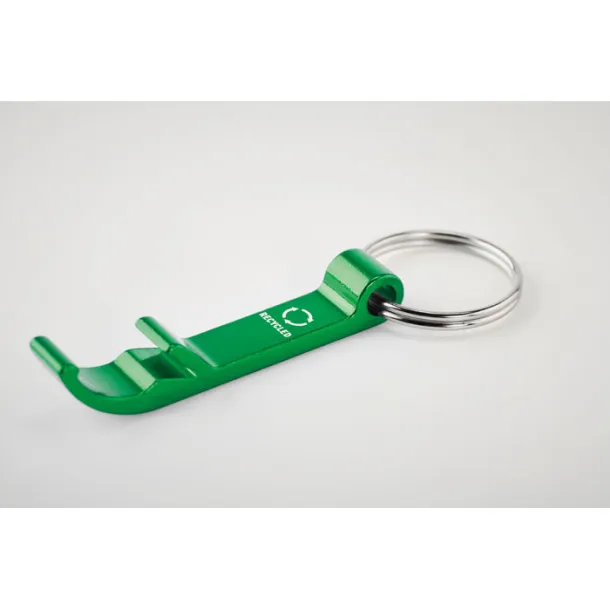 OVIKEY Recycled aluminium key ring Green