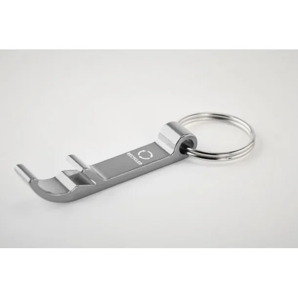 OVIKEY Privjesak za ključeve od recikliranog aluminija Srebrna