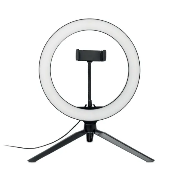 HELO 26 cm LED ring light set Black