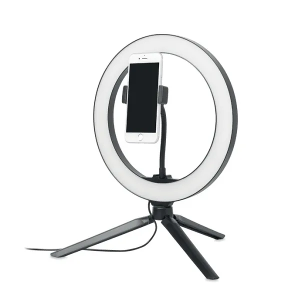 HELO 26 cm LED ring light set Black