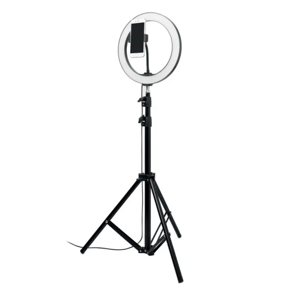 HELO 26 cm LED ring light set Black