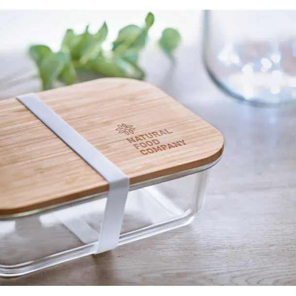 TUNDRA LUNCHBOX staklena zdjela za užinu, 900 ml Prozirno