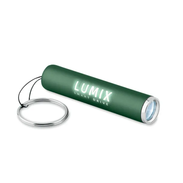SANLIGHT Plastic light up logo torch Dark Green
