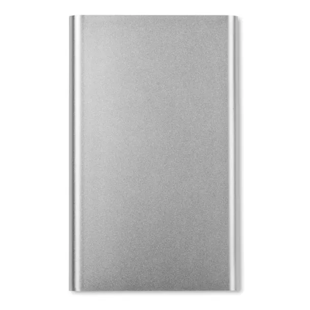 POWERFLAT plosnata prijenosna baterija, 4 000 mAh Mat srebrna