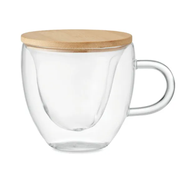 CORAMUG Dvoslojno borosilikatna šalica, 180 ml Prozirno