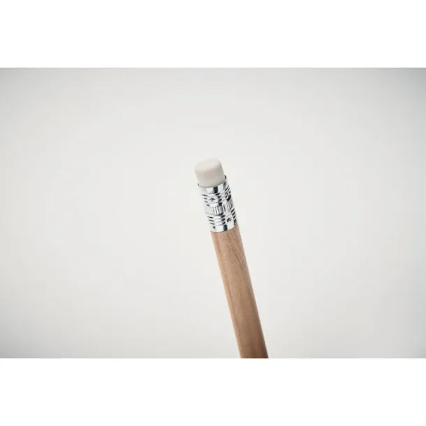 PENSEED Natural pencil in seeded pouch White