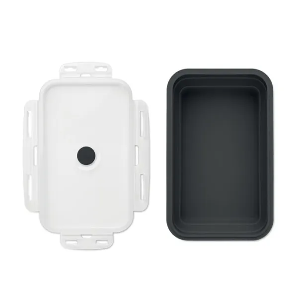 KOLAPSO Collapsible silicone lunch box Black