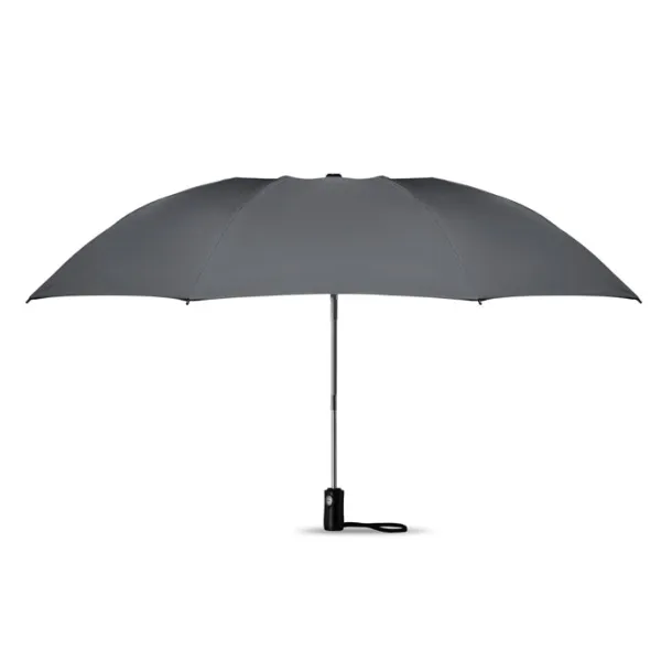 DUNDEE FOLDABLE sklopivi reverzibilni kišobran, 23'' Siva