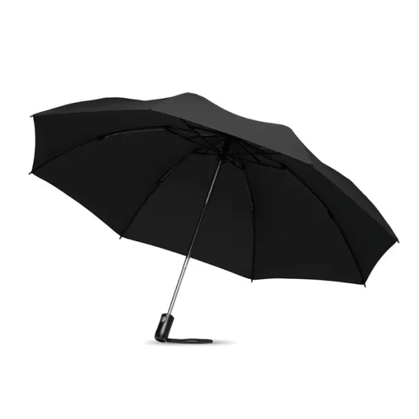 DUNDEE FOLDABLE sklopivi reverzibilni kišobran, 23'' Crna